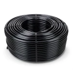HDPE Coil Pipe PN 16 Bar PE 80 Size 75 mm SDR 33 Black Color