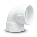 كوع UPVC زاوية °90 مقاس 2 انش أبيض جدول 40
