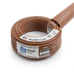 سلك نحاس شعر عزل PVC، مقاس 240 mm، 450/750 فولت، بني | مجموعة كابلات الرياض