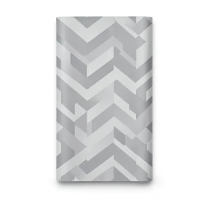 Spanish Wallpaper Gray Color Geometric Design, Size 10mx0.53m, Model 1104-2