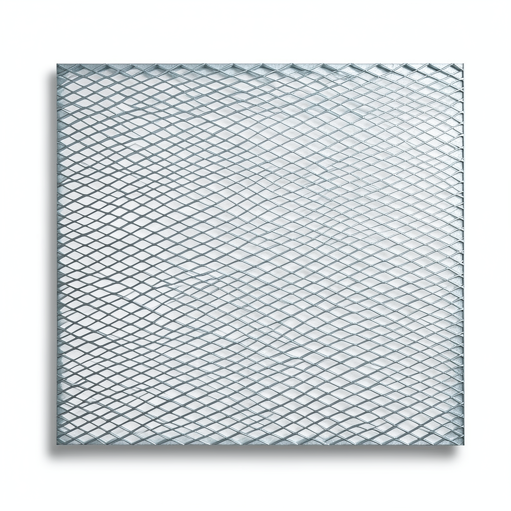 Galvanized Steel Expanded Metal Mesh Thickness 2.8 mm Width 1.22 m Length 2 m