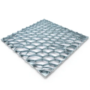 Galvanized Steel Expanded Metal Mesh Thickness 2.8 mm Width 1.22 m Length 4 m
