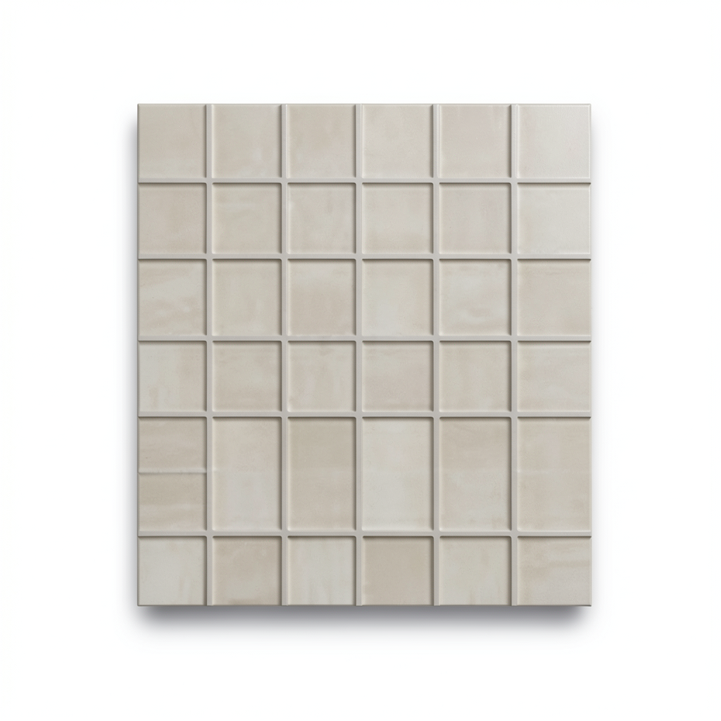 Porcelain Floor Tiles Décor Height 9 mm, 30x30 cm, Taupe Color, Wild Model