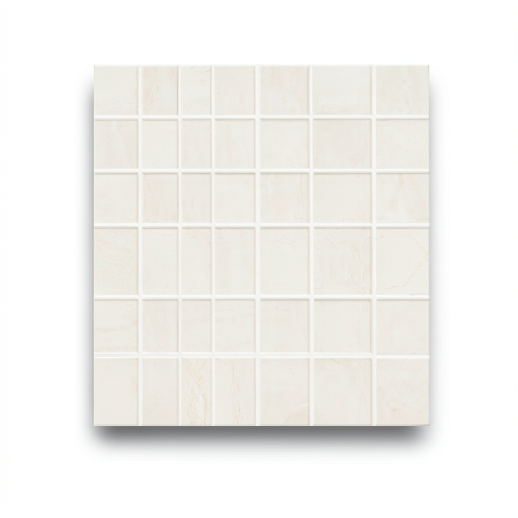 Porcelain Floor Tiles Décor 9 mm Thickness, 30x30 cm Size, Cream Color, Wild Model