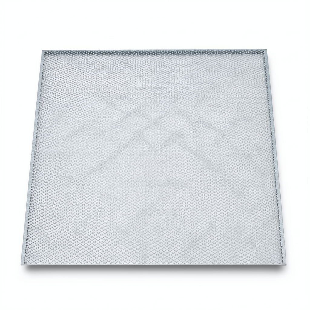 Galvanized Steel Expanded Metal Mesh Thickness 2.8 mm Width 1.22 M Length 7 meter