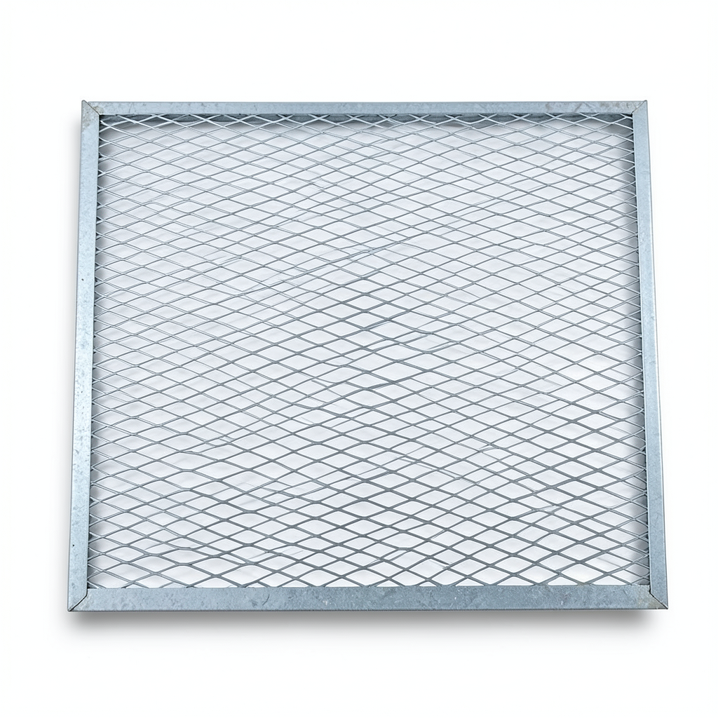 Galvanized Steel Expanded Metal Mesh Thickness 3 mm Width 1.22 M Length 1 M
