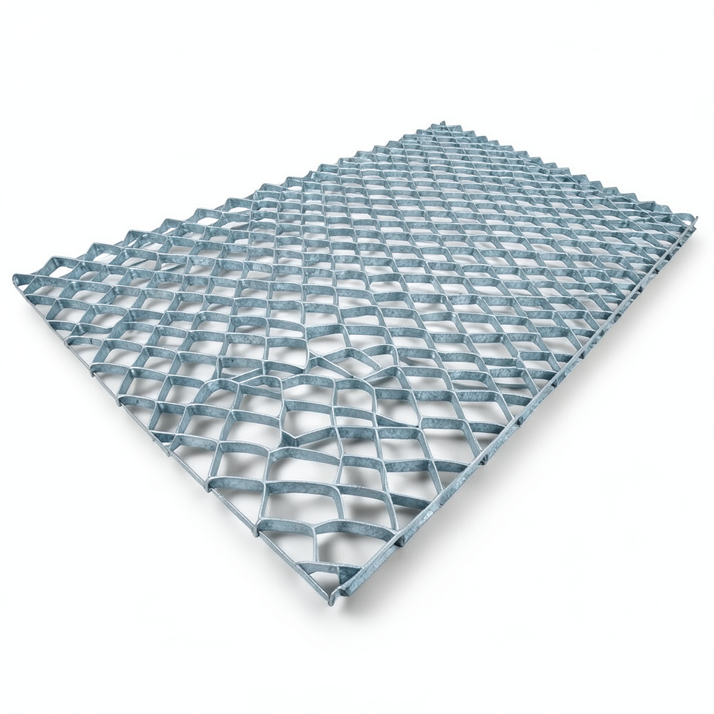 Galvanized Steel Expanded Metal Mesh Thickness 3 mm Width 1.22 m Length 3 m