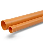 انابيب بلاستيك UPVC ضغط 160 psi مقاس 1/2 1 إنش سماكة 2.36 مم لون برتقالي | مصنع المُنى