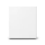 Porcelain Floor Tiles 9 mm Thickness, 40x40 cm, White Color, Silk Design