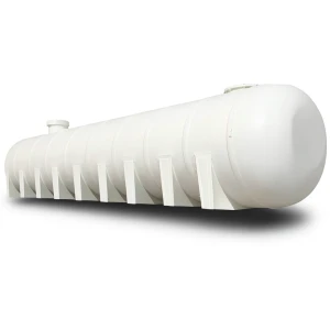 Water Tank Marjan Horizontal Fiber Glass 14000 Liter Capacity, Diameter 180 cm, Length 590 cm