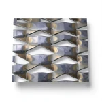 سلك شبك معدني (بقلاوه) حديد مدرفل على الساخن تصميم معماري سمك 1.7 مم عرض 1.22 متر طول 4 متر
