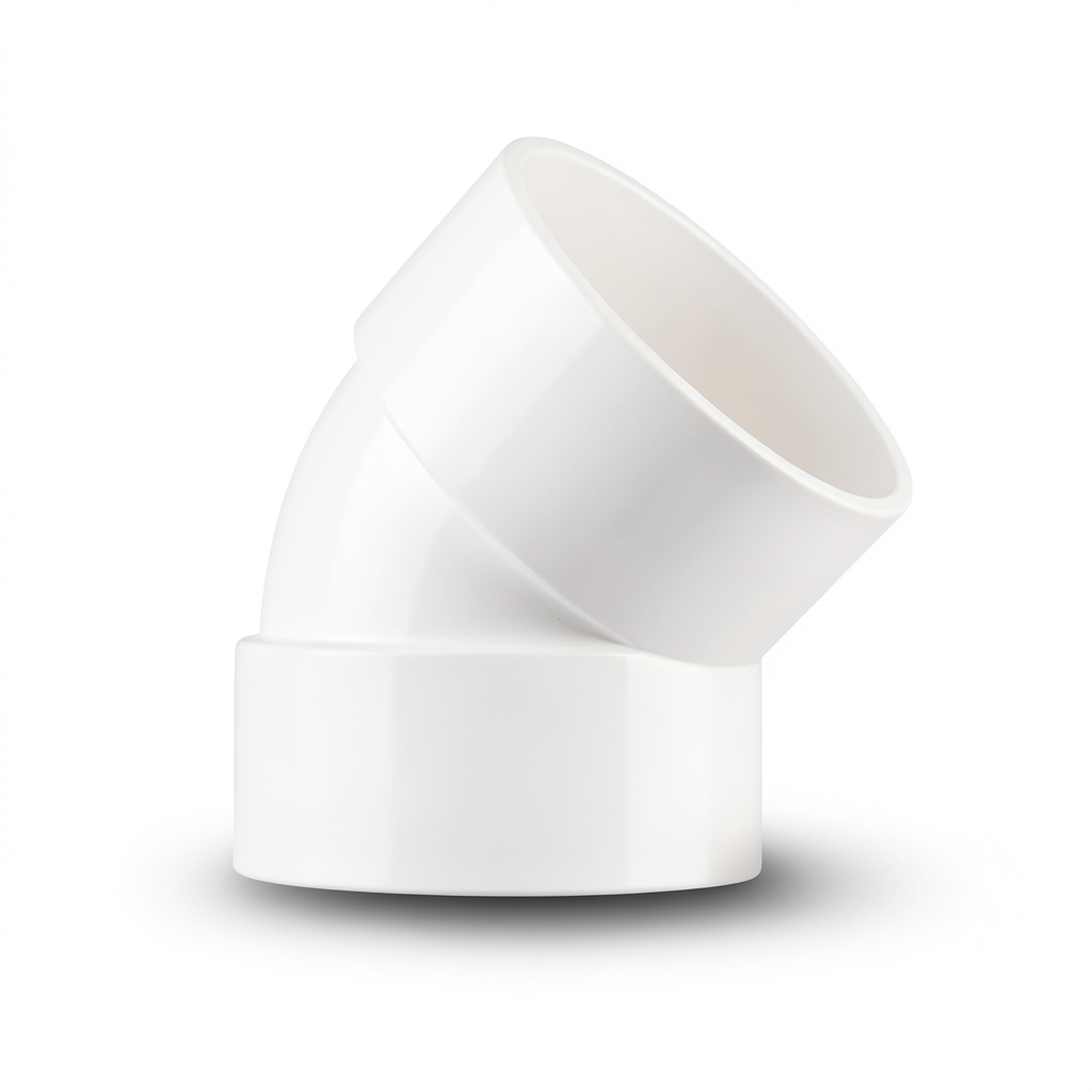 UPVC Elbow 45° 1 inch White