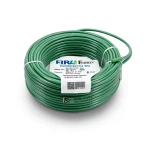 لفة سلك كهرباء مجدول نحاس 300 ملم 450/750 فولت معزول PVC لون اخضر | مجموعة كابلات الرياض