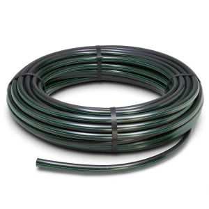 HDPE Plastic Coil Pipe PN 15.7 Bar PE 63, 110 mm Diameter, SDR 6, Black
