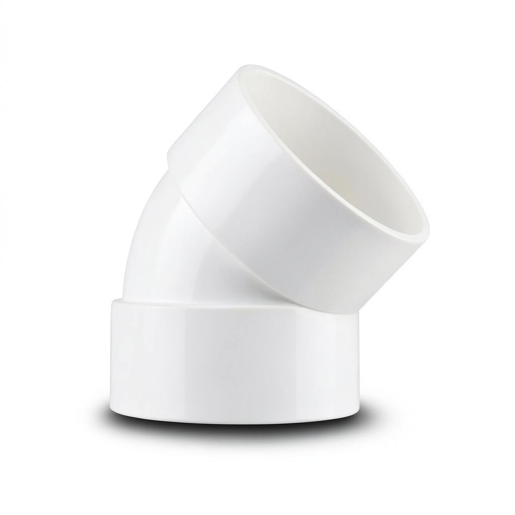 UPVC Elbow 45° 1½ inch White