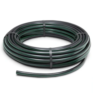 لفة أنابيب HDPE ضغط 9.8 بار PE 63 قطر خارجي 16 مم SDR 9 لون أسود