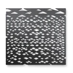 سلك شبك ممدد (بقلاوه) حديد اسود نموذج معماري سمك 1.8 mm مقاس 1.22×3 M