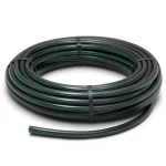 لفة أنابيب بلاستيك HDPE ضغط اسمي 9.8 بار PE 63 قطر خارجي 25 مم SDR 9 لون أسود