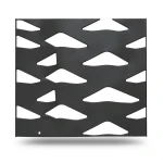 صفائح شبك معدني مدرفل على الساخن شكل معماري سماكة 1.8 مم عرض 1.22 متر طول 4 متر