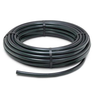 لفة أنابيب HDPE ضغط 9.8 بار PE 63 قطر خارجي 40 مم SDR 9 لون أسود
