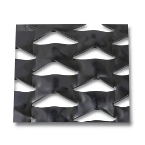 Hot Rolled Expanded Metal Memari Design 1.8 mm Thickness 1.22×1 m Black