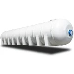 Water Tank Marjan Horizontal Fiber Glass 7000 Liter Capacity Diameter 149 cm Length 432 cm