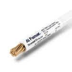 Stranded Wire 4sq mm 450/750V Copper Conductor PVC Insulation White | Al Fanar