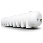 Water Tank Marjan Horizontal 10000 Liter Fiberglass, Diameter 149 cm, Length 605 cm