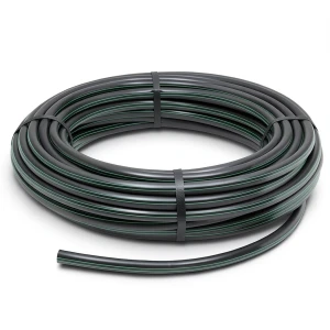 HDPE Coil Pipe Pressure 15.7 Bar PE 63 Size 75 mm SDR 6 Black
