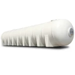 Water Tank Marjan Horizontal Fiber Glass 14000 Liter Capacity, Diameter 180 cm, Length 590 cm