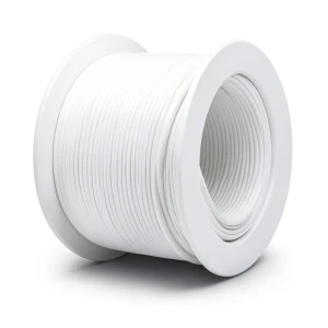 سلك مجدول 16 مم2 450/750 فولت، موصل نحاس، عزل PVC، لون أبيض | مجموعة كابلات الرياض