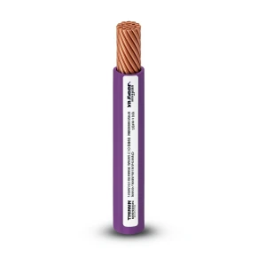 كابل نحاس THHN/THWN قطر 11.9 مم 600 فولت بنفسجي معزول PVC 105° | شركة الفنار