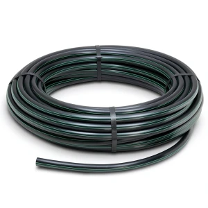 لفة أنابيب بلاستيك HDPE ضغط 9.8 بار PE 63 قطر خارجي 63 مم SDR 9 لون أسود