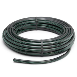 HDPE Polyethylene Plastic Coil Pipe Nominal Pressure 9.8 Bar PE 63 Size 75 mm SDR 9 Black