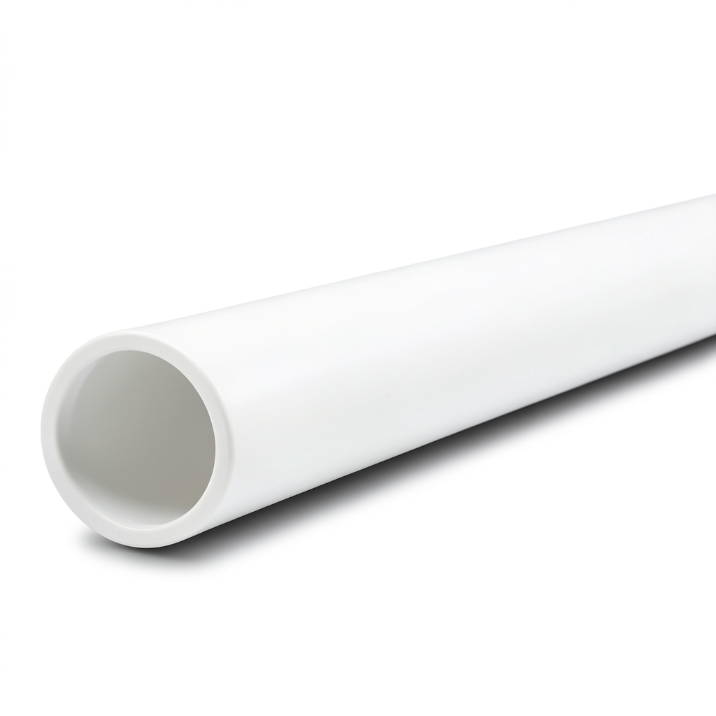 أنابيب UPVC جدول 40 مقاس ½ 1 إنش لون أبيض