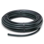 لفة أنابيب HDPE ضغط 9.8 بار [PE 63] قطر خارجي 90 مم SDR 9 لون أسود