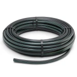لفة أنابيب بلاستيك HDPE ضغط 9.8 بار PE 63 قطر خارجي 125 مم SDR 9 لون أسود