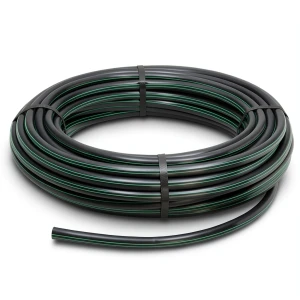 لفة أنابيب HDPE ضغط 9.8 بار PE 63 قطر خارجي 160 مم SDR 9 لون أسود