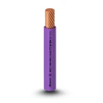 كابل نحاس THHN/THWN معزول PVC 105° قطر 13.8 مم 600 فولت 500 قدم بنفسجي | شركة الفنار
