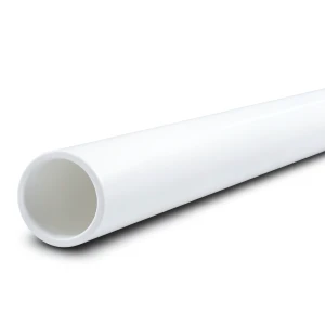 أنابيب UPVC جدول 40 مقاس ½ 1 إنش لون أبيض