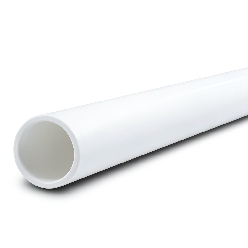 أنابيب UPVC جدول 40 مقاس ½ 1 إنش لون أبيض