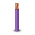 كابل نحاس THHN/THWN قطر 4.4 مم معزول PVC 105° بنفسجي 600 فولت طول 2500 قدم | شركة الفنار