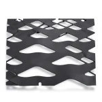 Hot Rolled Expanded Metal Mesh Memari Shape Thickness 1.8 mm Size 1.22×2 M