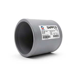 أنابيب UPVC ضغط 4 بار مقاس 110 مم سماكة 2.2 مم لون رمادي | سابكو