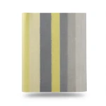 Striped Wallpaper Yellow with Gray, 10m x 0.73m, Model 45123