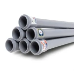 UPVC Pipes PN 4 Bar Size 250 mm Thickness 4.9 mm Gray Color | SAPPCO