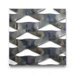 Hot Rolled Expanded Metal Memari Design, Thickness 1.2 mm, Width 2.44 M, Length 1 M