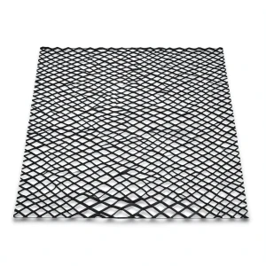 Hot Rolled Black Steel Expanded Metal Mesh Thickness 3.8 mm Width 1.22 m Length 1 m