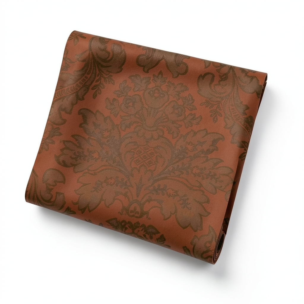 Wall Decoration Classic Design 10 m x 1.06 m Dark Orange