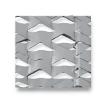 Hot Rolled Expanded Metal Wiremesh 1.2 mm Thickness, 2.44×4 m Memari Design